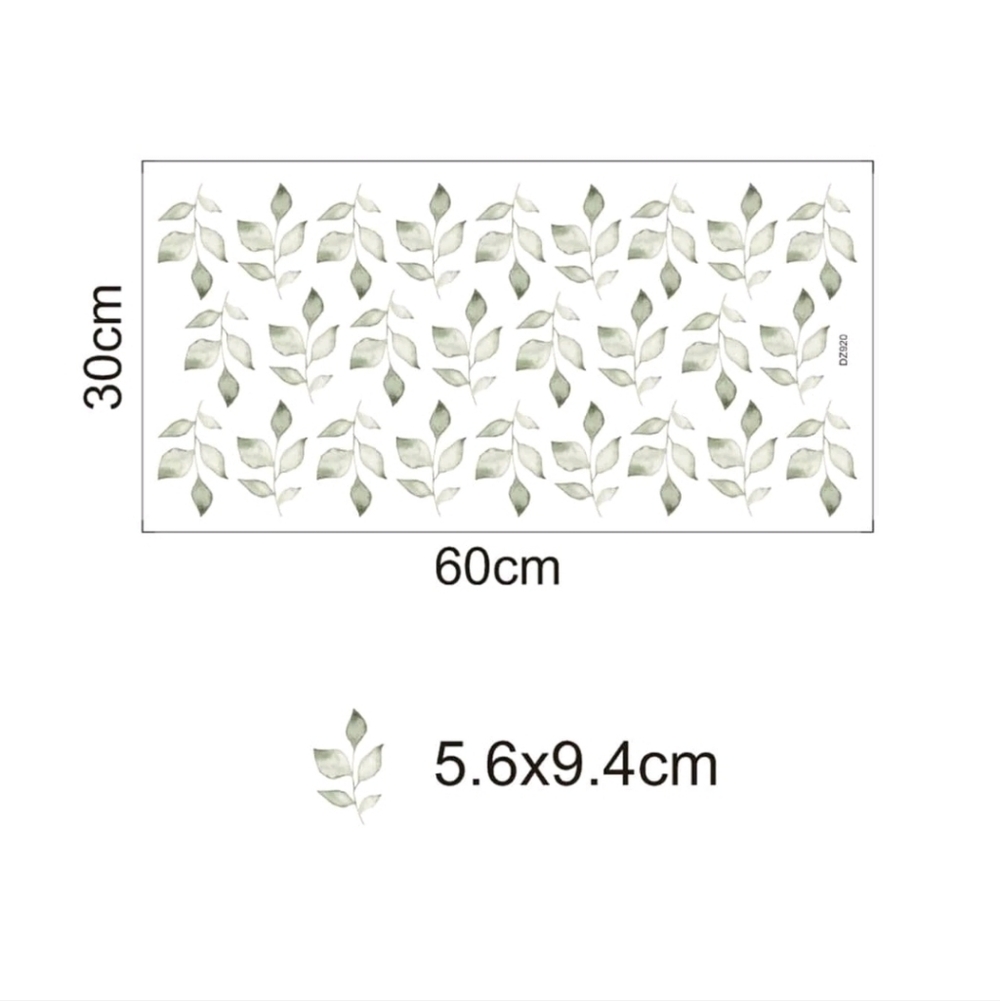 NWT, Leaf Pattern Wall Stickers - Picture 2 of 2